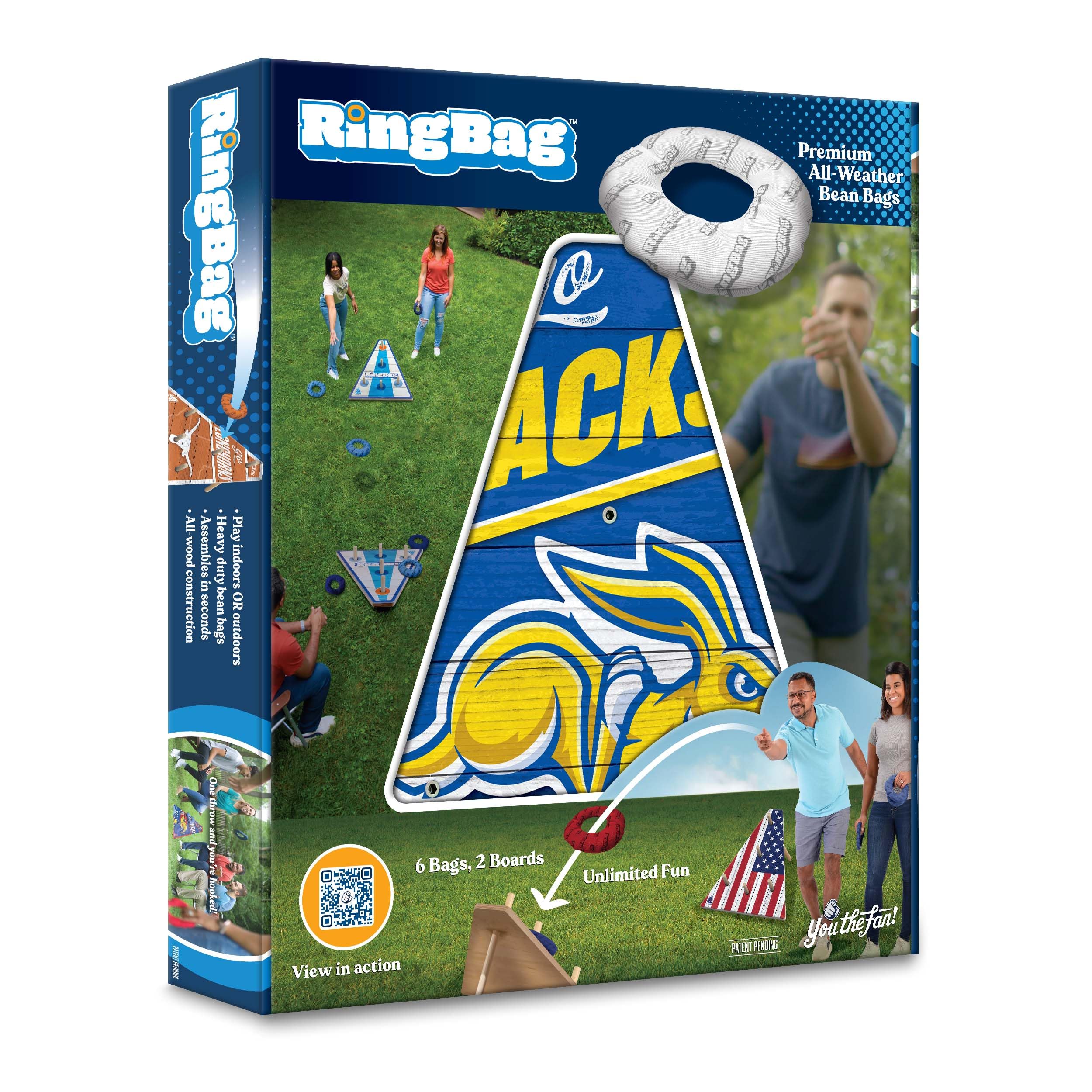 YouTheFan NCAA South Dakota State Jackrabbits RingBag - Sports Collectibles, Sports Memorabilia, Sports Fan Shop, Sports Gifts