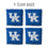 YouTheFan NCAA Kentucky Wildcats - Cornhole Bags - 4PK - Blue - Sports Collectibles, Sports Memorabilia, Sports Fan Shop, Sports Gifts