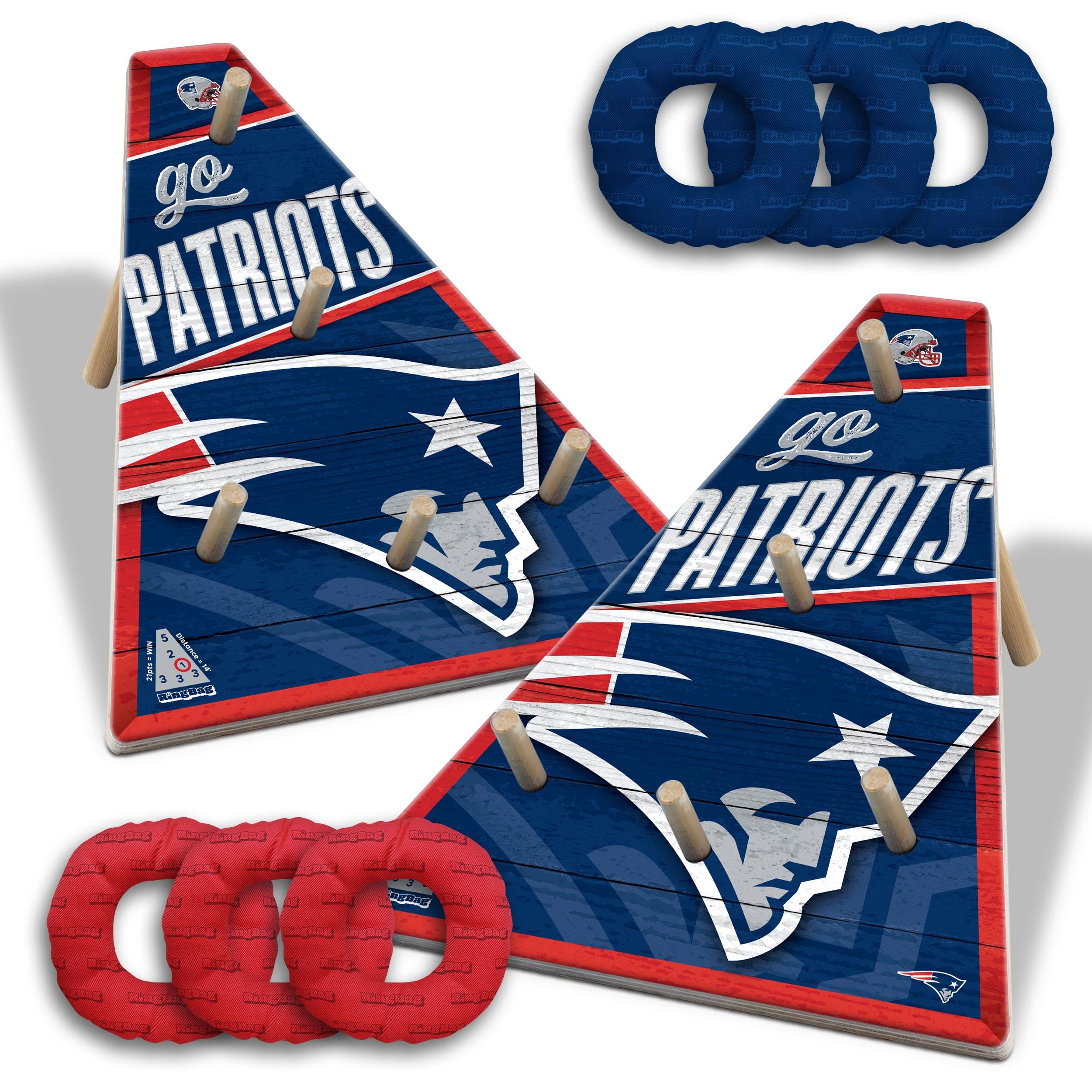 YouTheFan NFL New England Patriots RingBag - Sports Collectibles, Sports Memorabilia, Sports Fan Shop, Sports Gifts