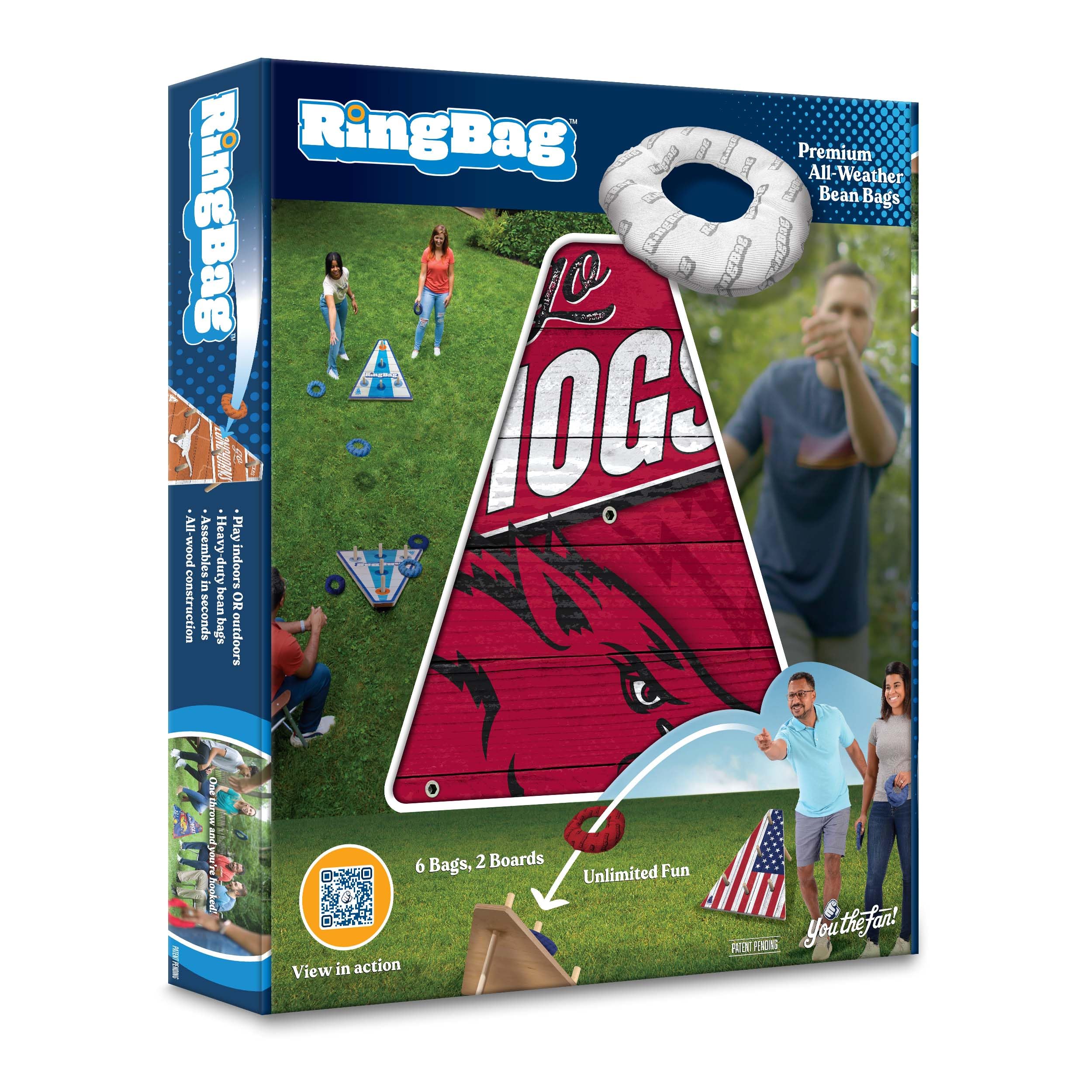 YouTheFan NCAA Arkansas Razorbacks RingBag - Sports Collectibles, Sports Memorabilia, Sports Fan Shop, Sports Gifts