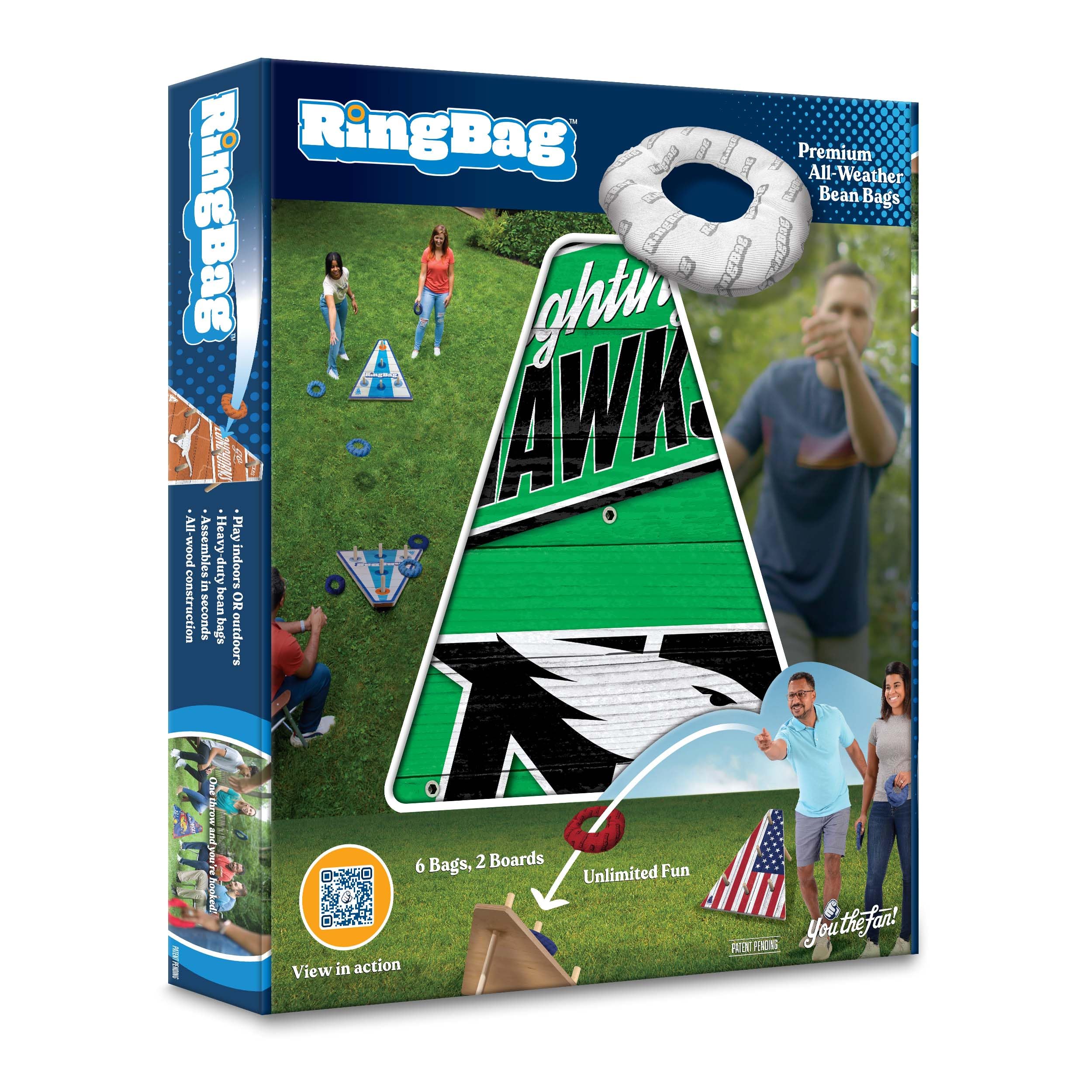 YouTheFan NCAA North Dakota Fighting Hawk RingBag - Sports Collectibles, Sports Memorabilia, Sports Fan Shop, Sports Gifts