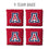 YouTheFan NCAA Arizona Wildcats Cornhole Bags - 4PK - Red - Sports Collectibles, Sports Memorabilia, Sports Fan Shop, Sports Gifts