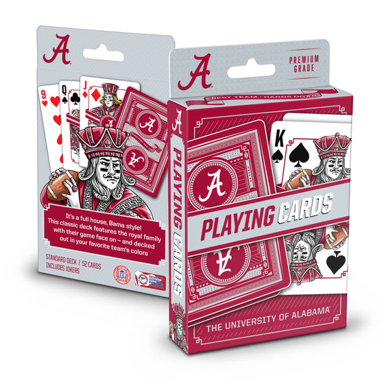 YouTheFan NCAA Alabama Crimson Tide Classic Series Playing Cards - Sports Collectibles, Sports Memorabilia, Sports Fan Shop, Sports Gifts