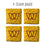 YouTheFan NFL Washington Commanders Cornhole Bags - 4PK - Yellow - Sports Collectibles, Sports Memorabilia, Sports Fan Shop, Sports Gifts