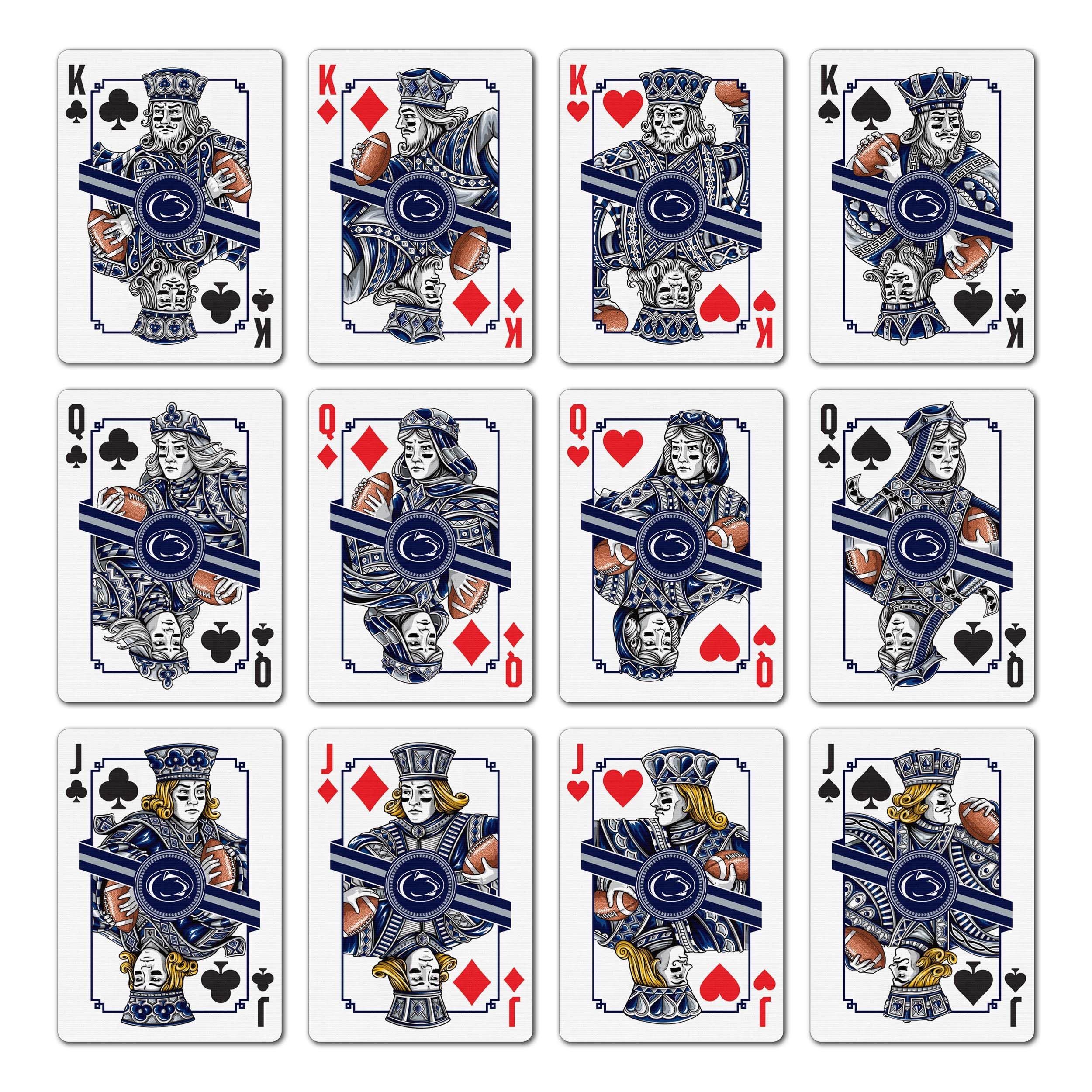 YouTheFan NCAA Penn State Nittany Lions Classic Series Playing Cards - Sports Collectibles, Sports Memorabilia, Sports Fan Shop, Sports Gifts