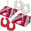 YouTheFan NCAA Washington State Cougars Horseshoe Bags - Sports Collectibles, Sports Memorabilia, Sports Fan Shop, Sports Gifts