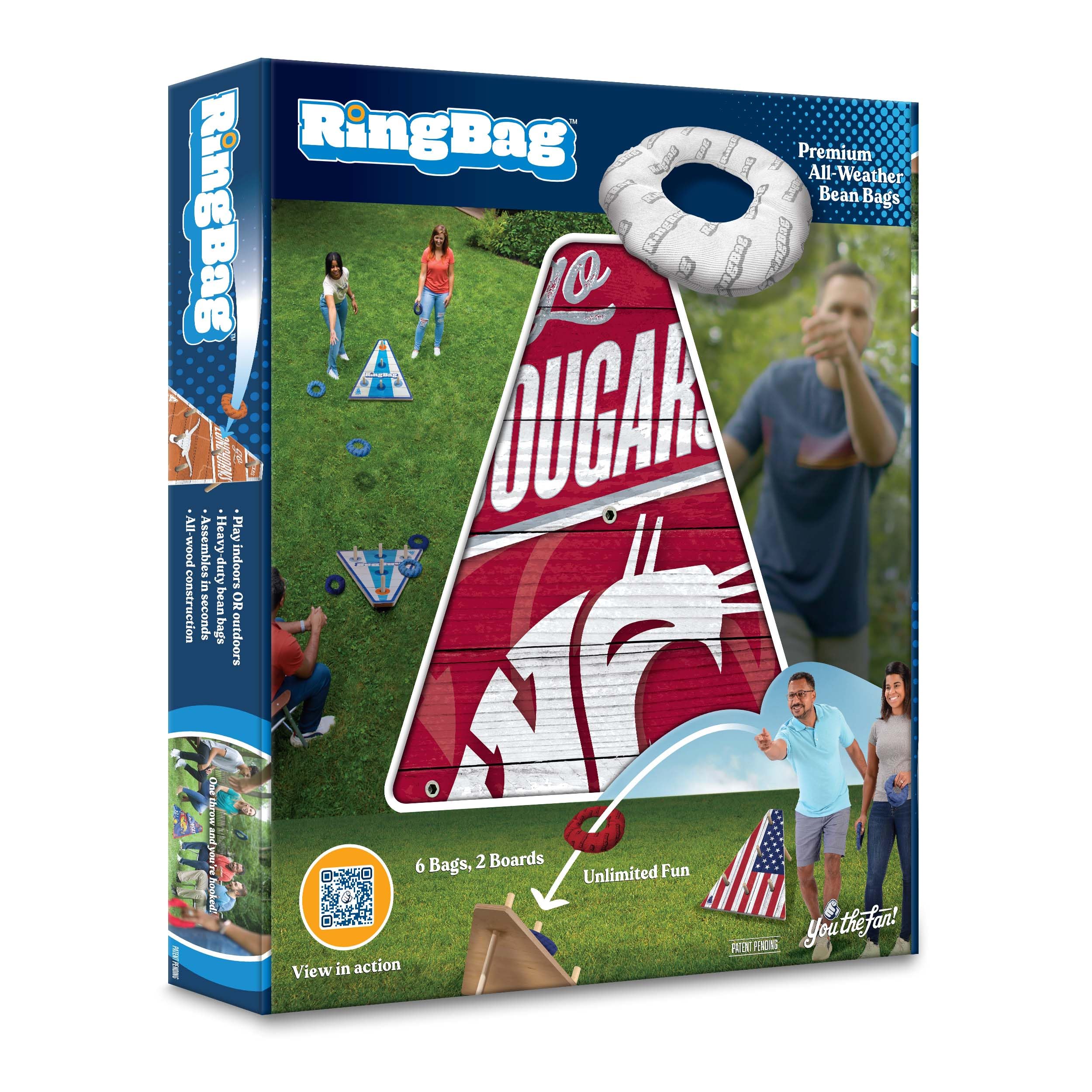 YouTheFan NCAA Washington State Cougars RingBag - Sports Collectibles, Sports Memorabilia, Sports Fan Shop, Sports Gifts