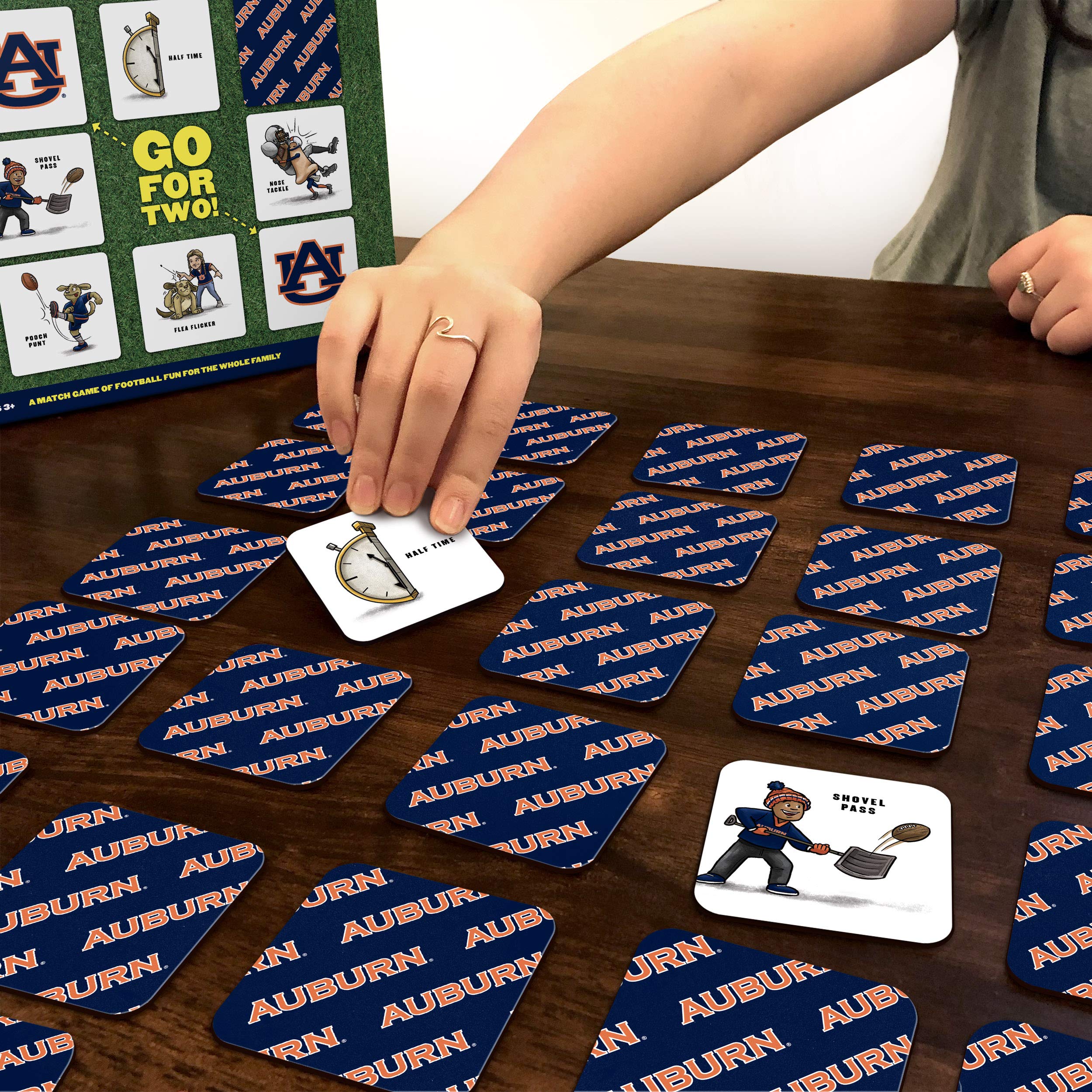 YouTheFan NCAA Auburn Tigers Licensed Memory Match Game - Sports Collectibles, Sports Memorabilia, Sports Fan Shop, Sports Gifts