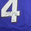 Framed Autographed/Signed Charles Barkley 35x39 Phoenix Purple Basketball Jersey Beckett BAS COA