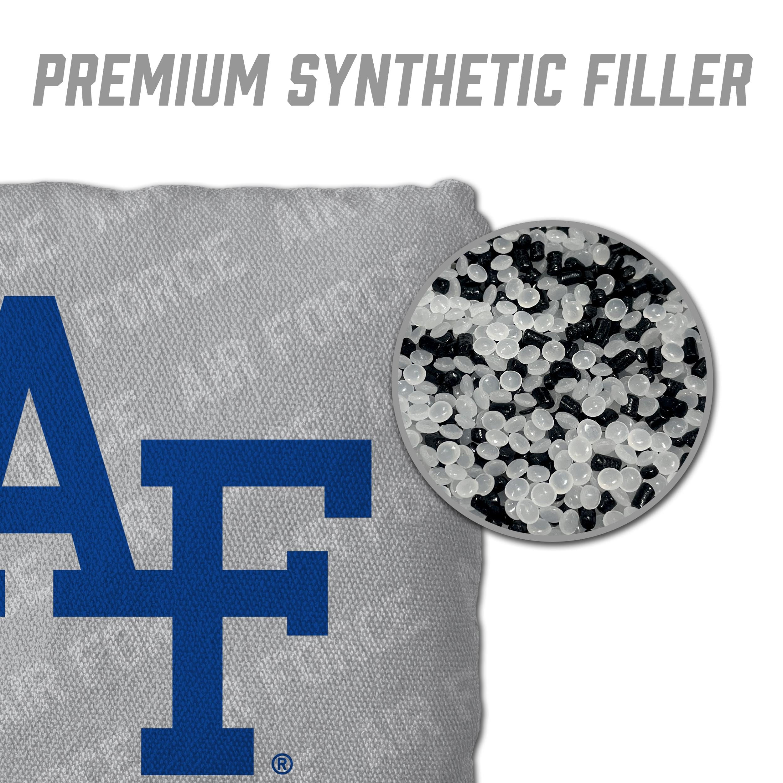 YouTheFan NCAA Air Force Academy Cornhole Bags - 4PK - Grey - Sports Collectibles, Sports Memorabilia, Sports Fan Shop, Sports Gifts
