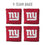 YouTheFan NFL New York Giants Cornhole Bags - 4PK - Red - Sports Collectibles, Sports Memorabilia, Sports Fan Shop, Sports Gifts