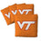YouTheFan NCAA Virginia Tech Hokies Cornhole Bags - 4PK - Orange - Sports Collectibles, Sports Memorabilia, Sports Fan Shop, Sports Gifts