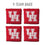 YouTheFan NCAA Houston Cougars Cornhole Bags - 4PK - Red - Sports Collectibles, Sports Memorabilia, Sports Fan Shop, Sports Gifts