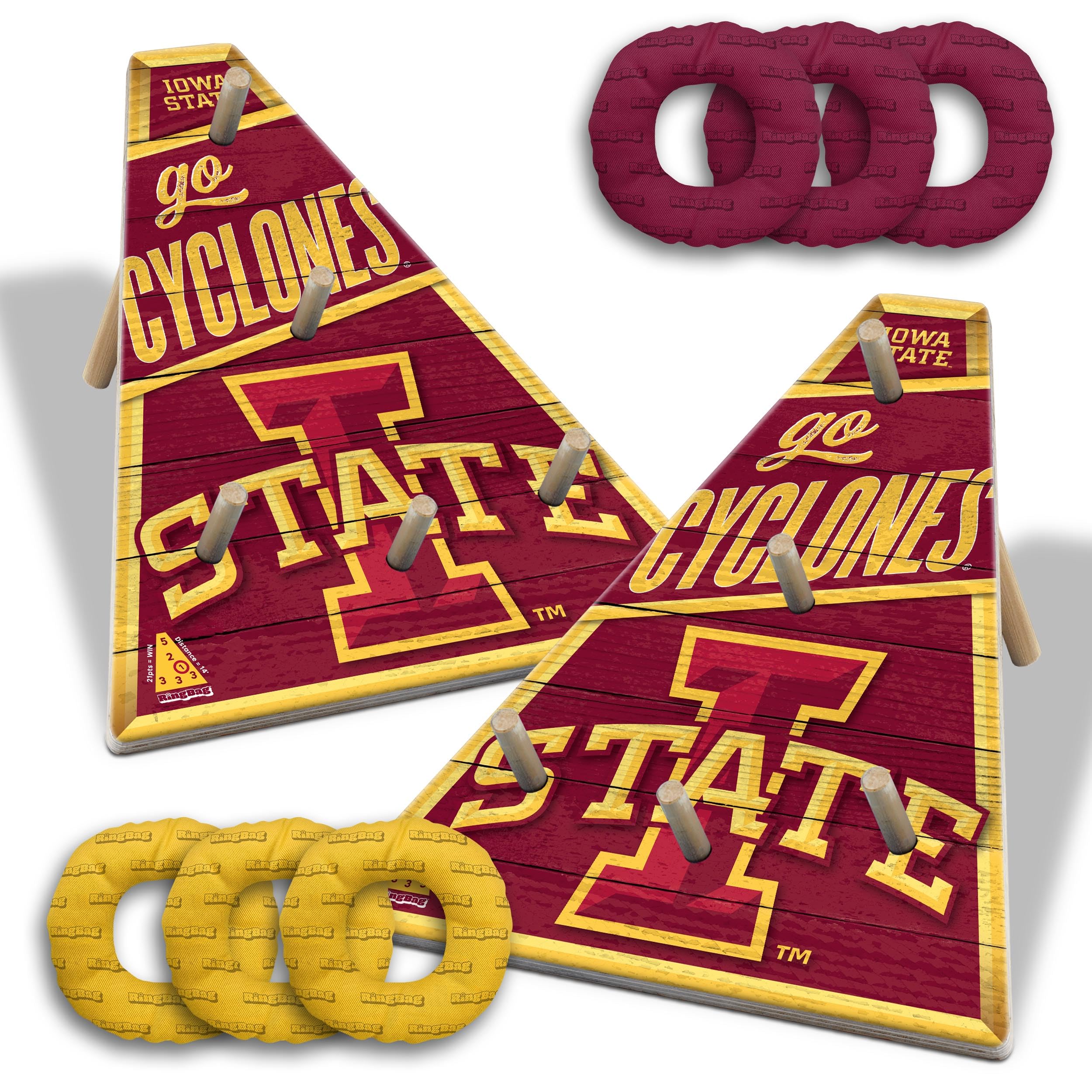 YouTheFan NCAA Iowa State Cyclones RingBag - Sports Collectibles, Sports Memorabilia, Sports Fan Shop, Sports Gifts