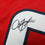Framed Autographed/Signed Arian Foster 35x39 Houston Red Football Jersey Beckett BAS COA