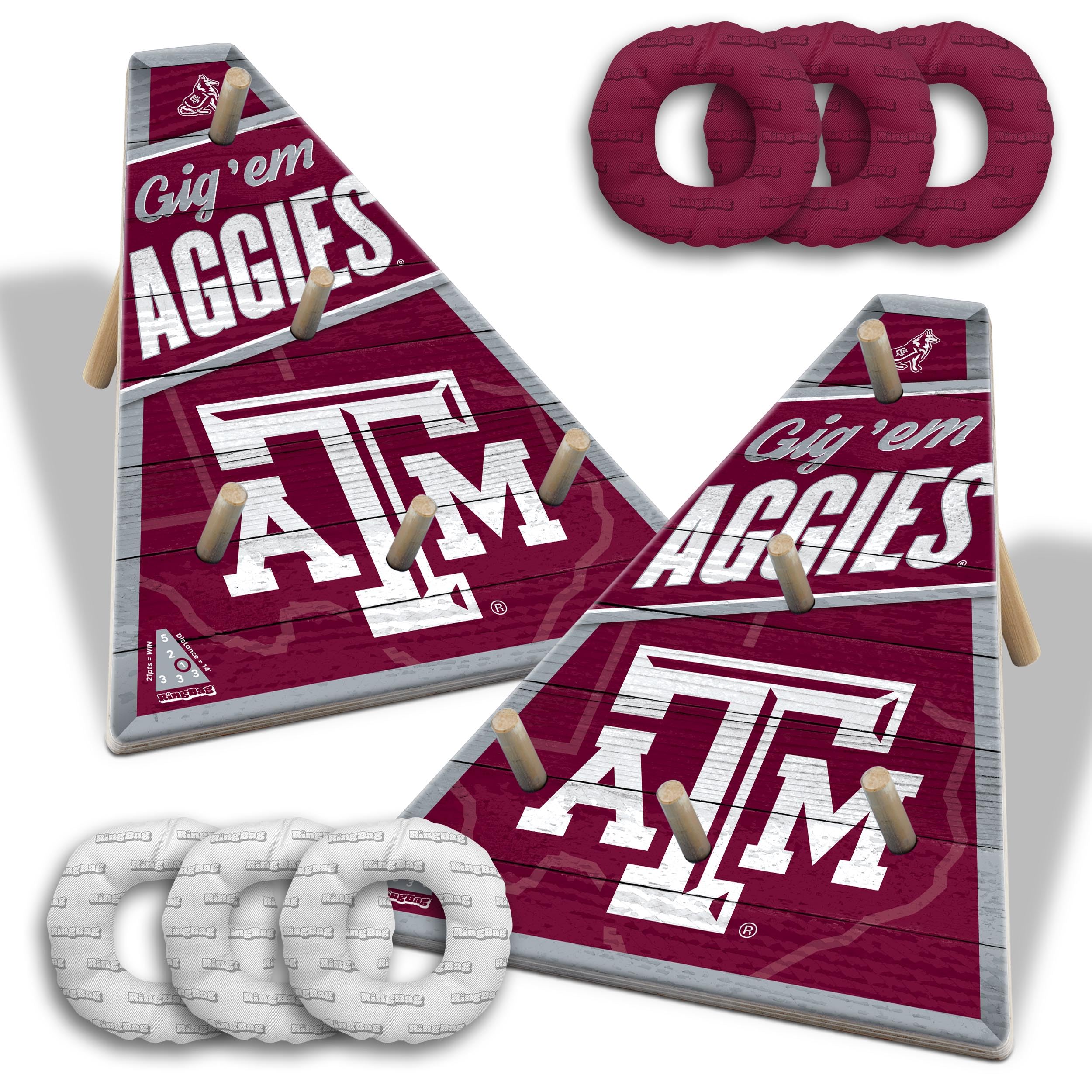 YouTheFan NCAA Texas A&M Aggies RingBag - Sports Collectibles, Sports Memorabilia, Sports Fan Shop, Sports Gifts