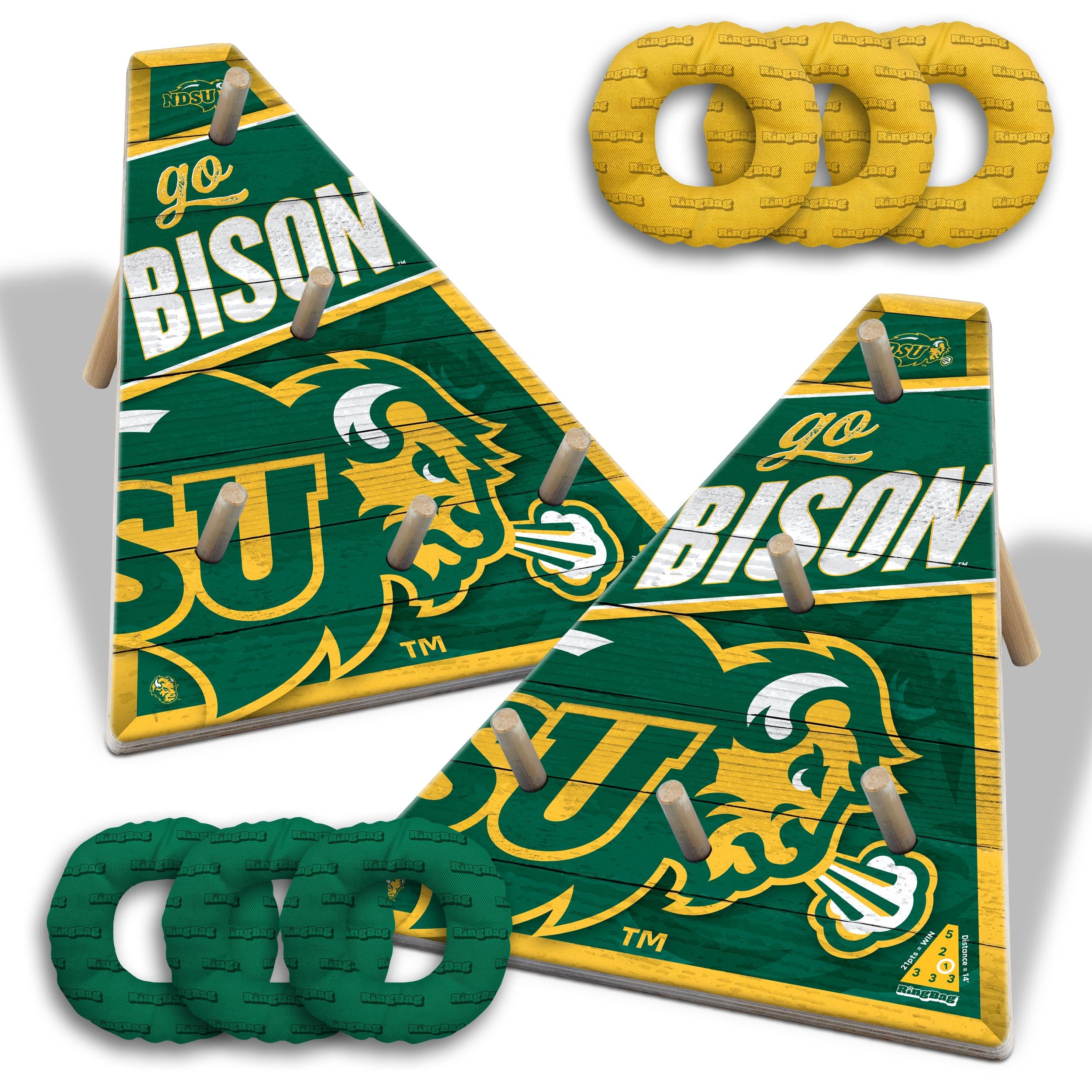 YouTheFan NCAA North Dakota State Bison RingBag - Sports Collectibles, Sports Memorabilia, Sports Fan Shop, Sports Gifts