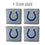 YouTheFan NFL Indianapolis Colts Cornhole Bags - 4PK - Grey - Sports Collectibles, Sports Memorabilia, Sports Fan Shop, Sports Gifts