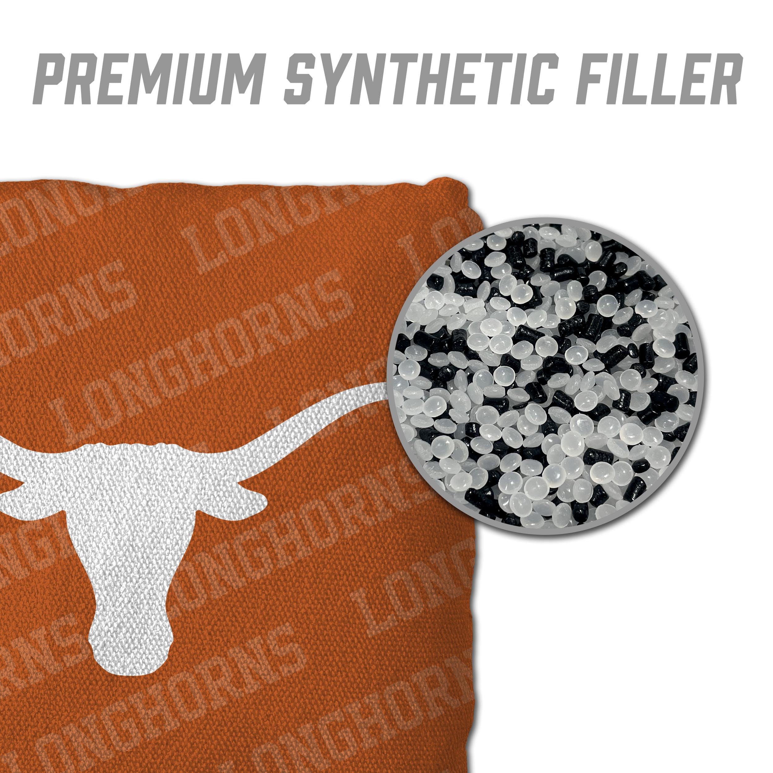 YouTheFan NCAA Texas Longhorns Cornhole Bags - 4PK - Orange - Sports Collectibles, Sports Memorabilia, Sports Fan Shop, Sports Gifts