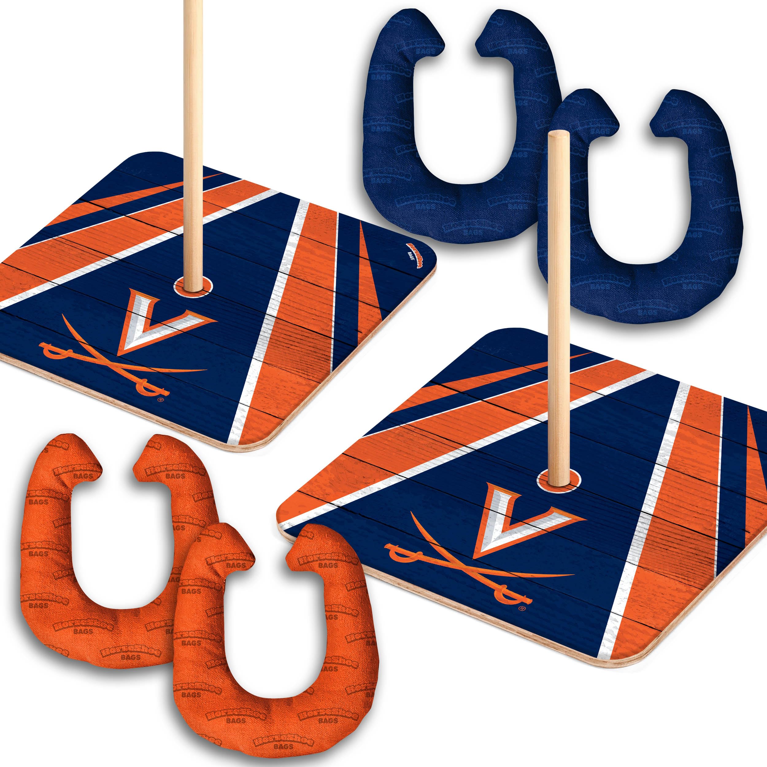 YouTheFan NCAA Virginia Cavaliers Horseshoe Bags - Sports Collectibles, Sports Memorabilia, Sports Fan Shop, Sports Gifts