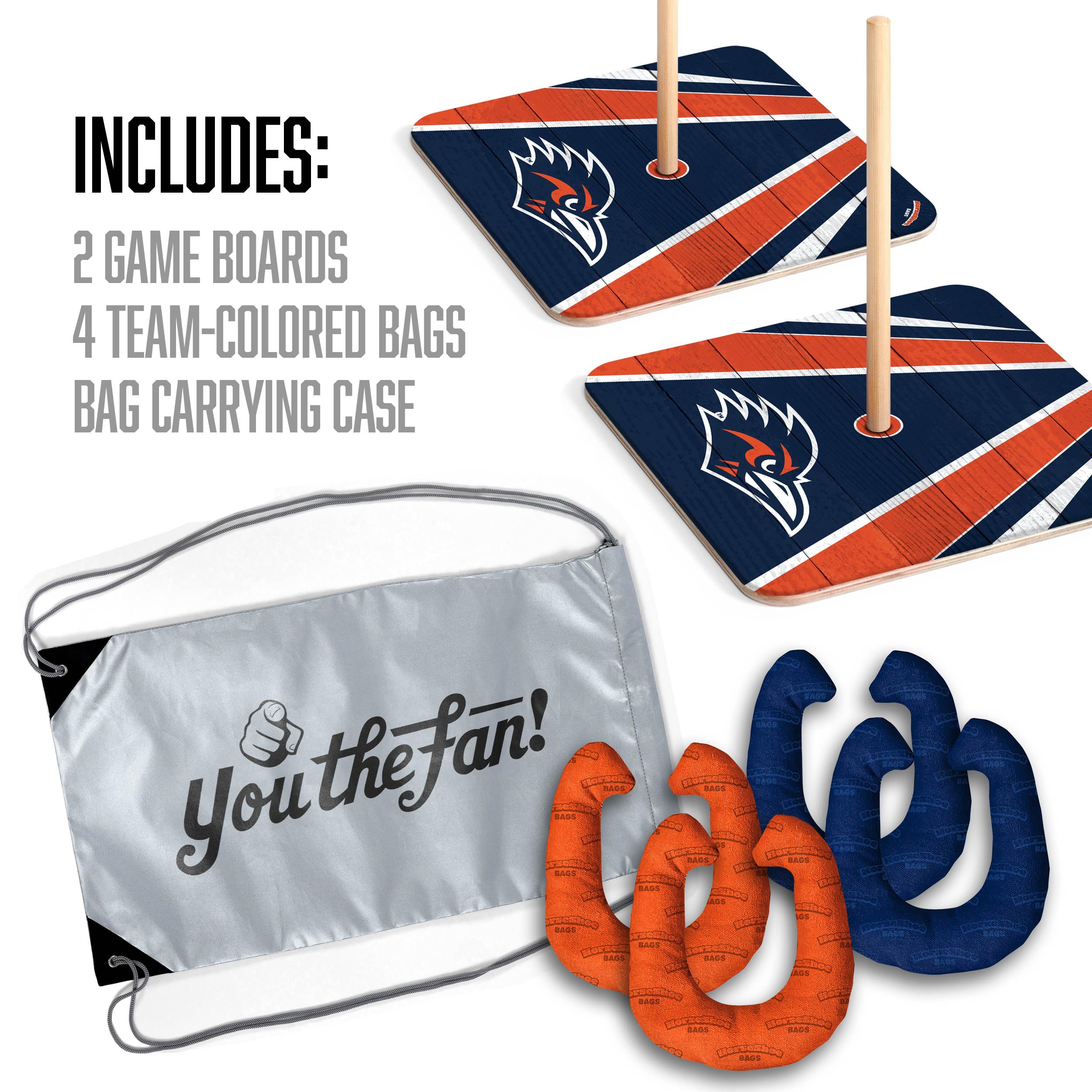 YouTheFan NCAA Texas San Antonio Roadrunners Horseshoe Bags - Sports Collectibles, Sports Memorabilia, Sports Fan Shop, Sports Gifts