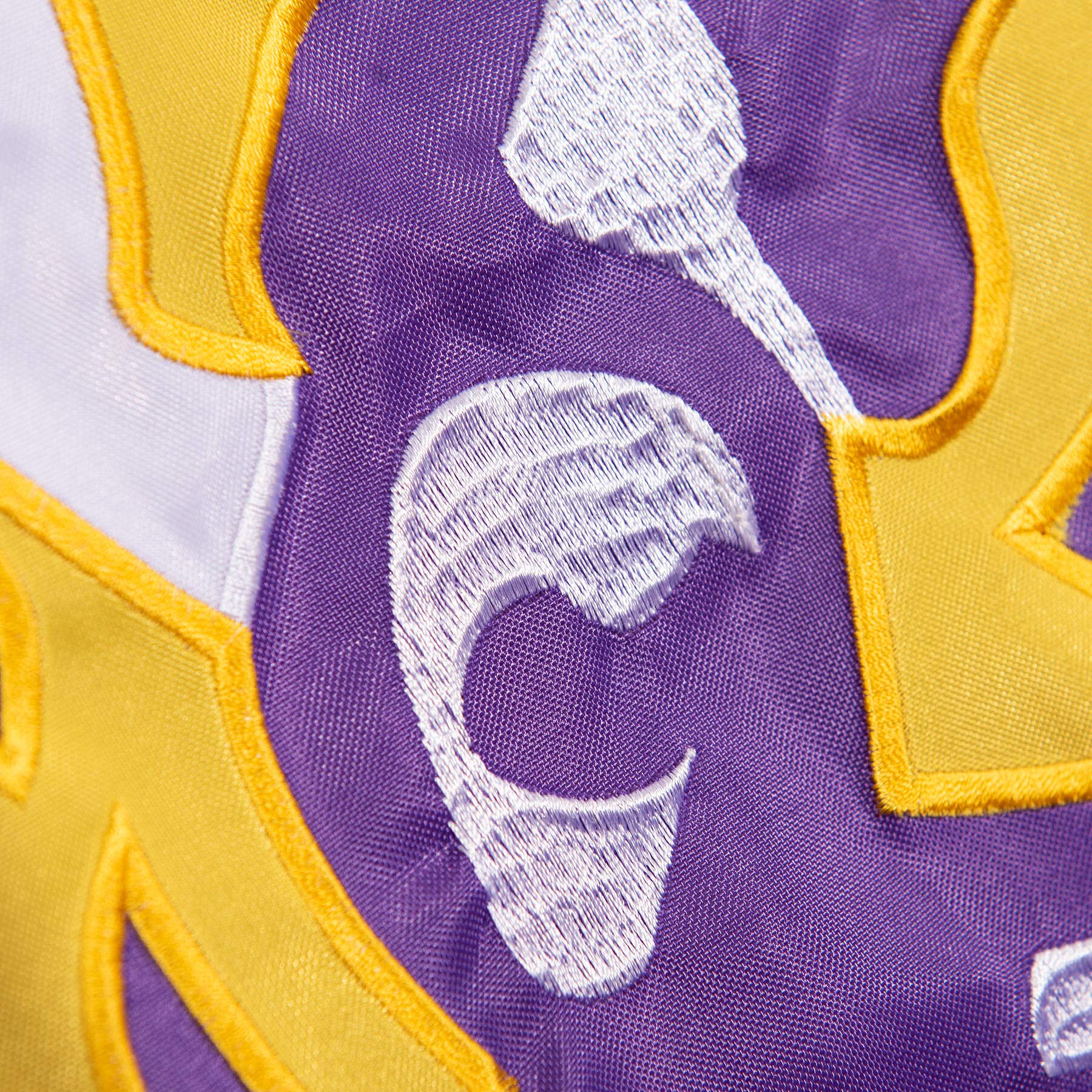 College Flags & Banners Co. Louisiana State LSU Tigers Tiger Head Embroidered and Stitched Nylon Flag - Sports Collectibles, Sports Memorabilia, Sports Fan Shop, Sports Gifts