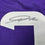 Framed Autographed/Signed Jordan Addison 35x39 Minnesota Purple Football Jersey JSA COA