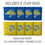 YouTheFan NCAA South Dakota State Jackrabbits 2’ x 4’ Professional Wood Cornhole Game with Logo Bags - Sports Collectibles, Sports Memorabilia, Sports Fan Shop, Sports Gifts