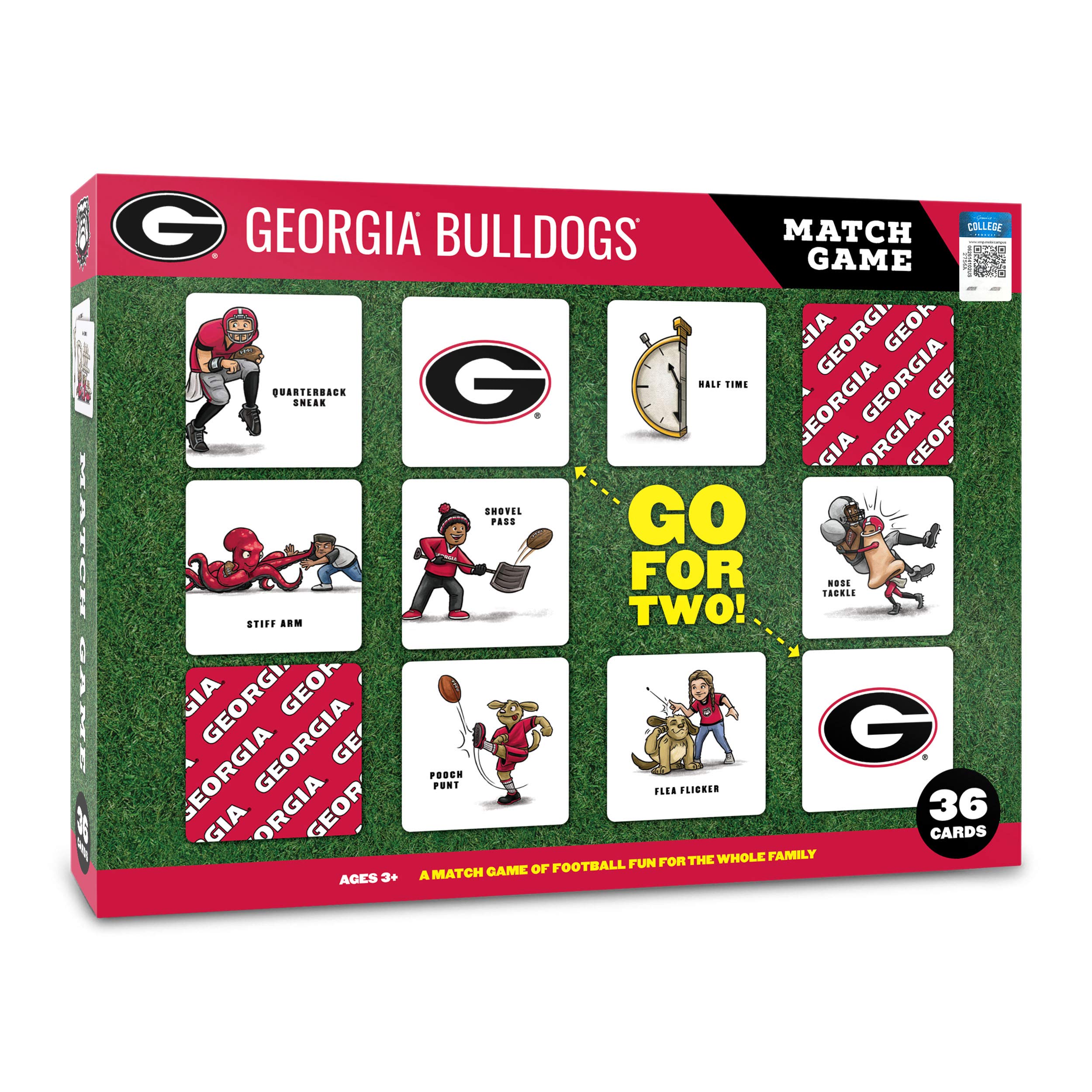YouTheFan Memory Match YouTheFan NCAA Memory Match Game, Team Colors, Medium US - Sports Collectibles, Sports Memorabilia, Sports Fan Shop, Sports Gifts