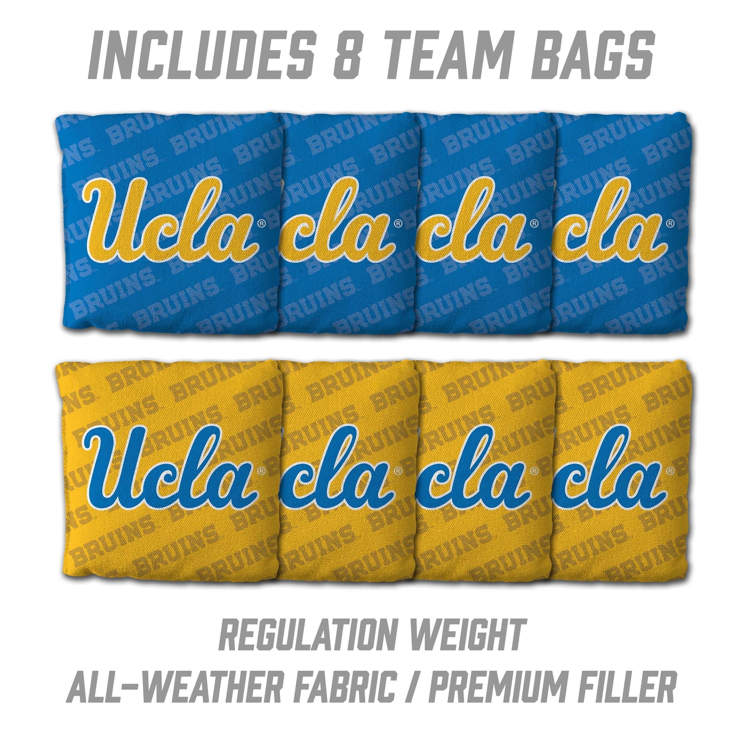 YouTheFan NCAA UCLA Bruins 2’ x 3’ Wood Cornhole Game with Logo Bags - Sports Collectibles, Sports Memorabilia, Sports Fan Shop, Sports Gifts