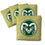 YouTheFan NCAA Colorado State Rams Cornhole Bags - 4PK - Gold - Sports Collectibles, Sports Memorabilia, Sports Fan Shop, Sports Gifts