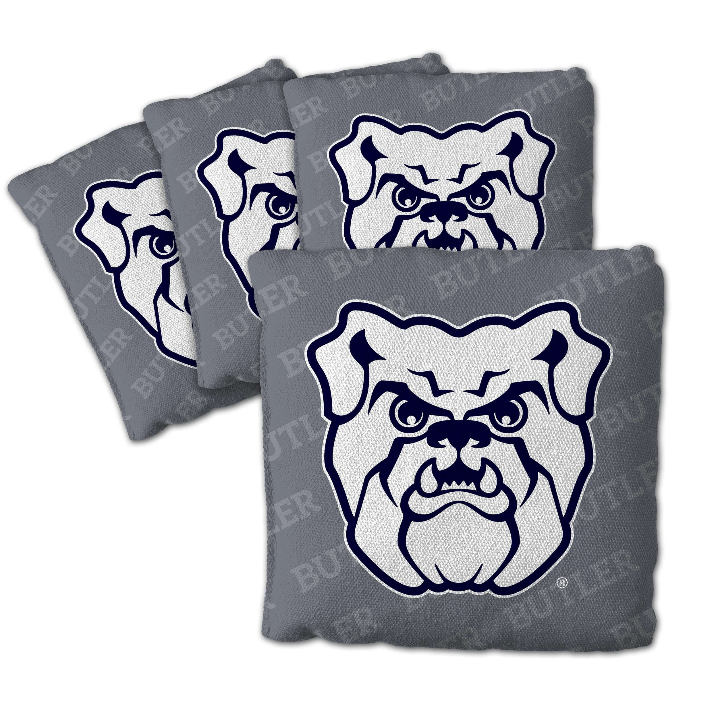 YouTheFan NCAA Butler Bulldogs Cornhole Bags - 4PK - Grey - Sports Collectibles, Sports Memorabilia, Sports Fan Shop, Sports Gifts