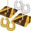YouTheFan NCAA Wyoming Cowboys Horseshoe Bags - Sports Collectibles, Sports Memorabilia, Sports Fan Shop, Sports Gifts