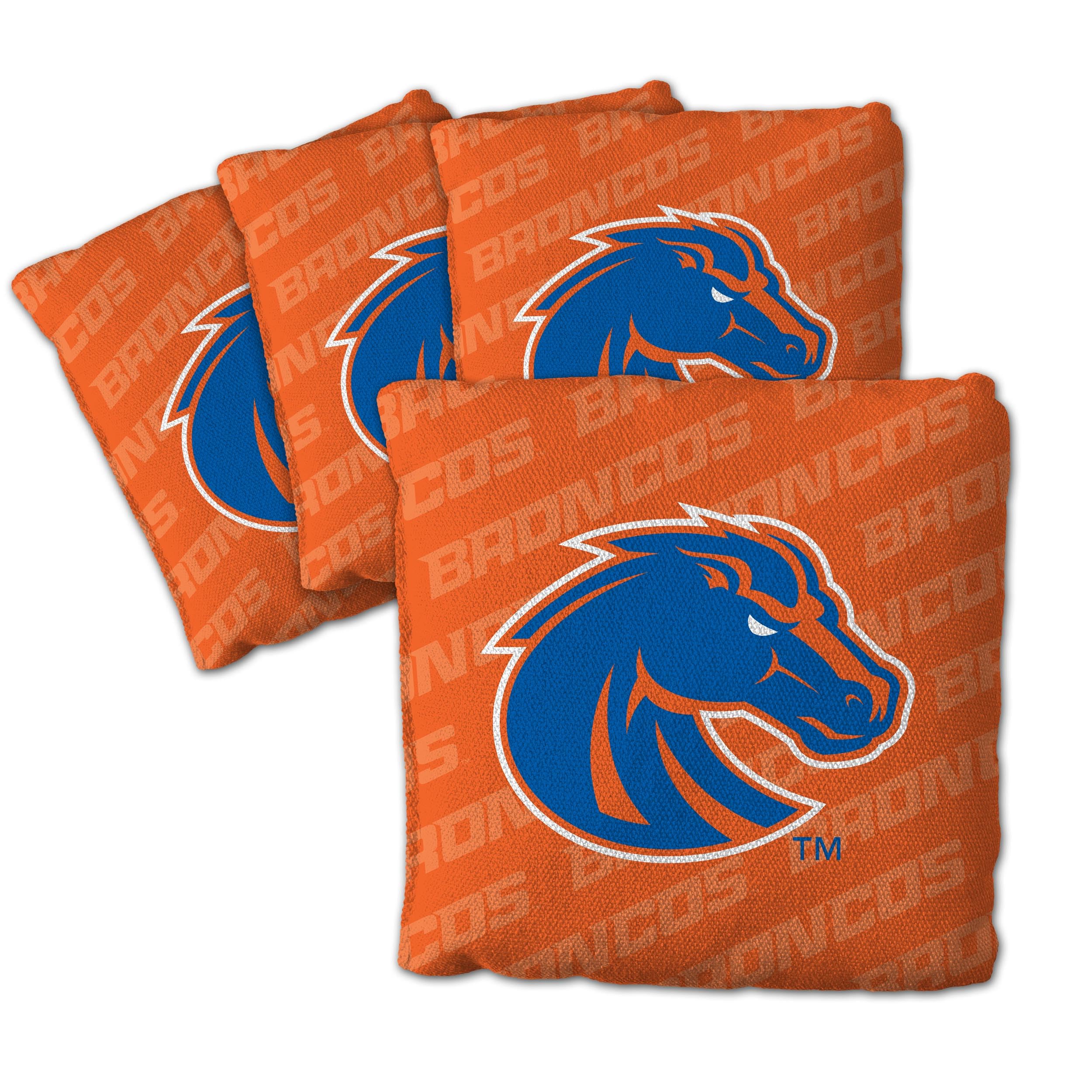 YouTheFan NCAA Boise State Broncos Cornhole Bags - 4PK - Orange - Sports Collectibles, Sports Memorabilia, Sports Fan Shop, Sports Gifts