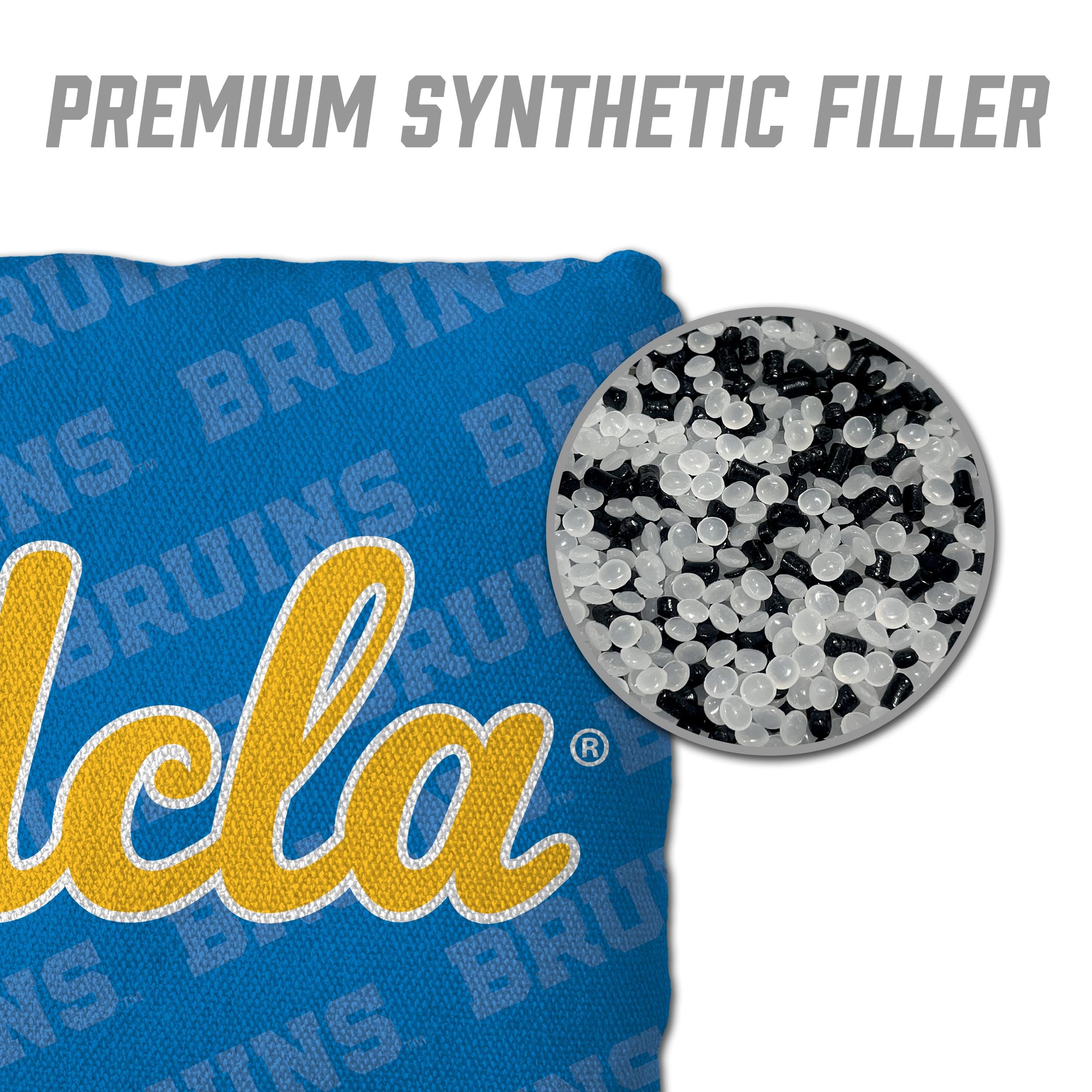 YouTheFan NCAA UCLA Bruins Cornhole Bags - 4PK - Blue - Sports Collectibles, Sports Memorabilia, Sports Fan Shop, Sports Gifts