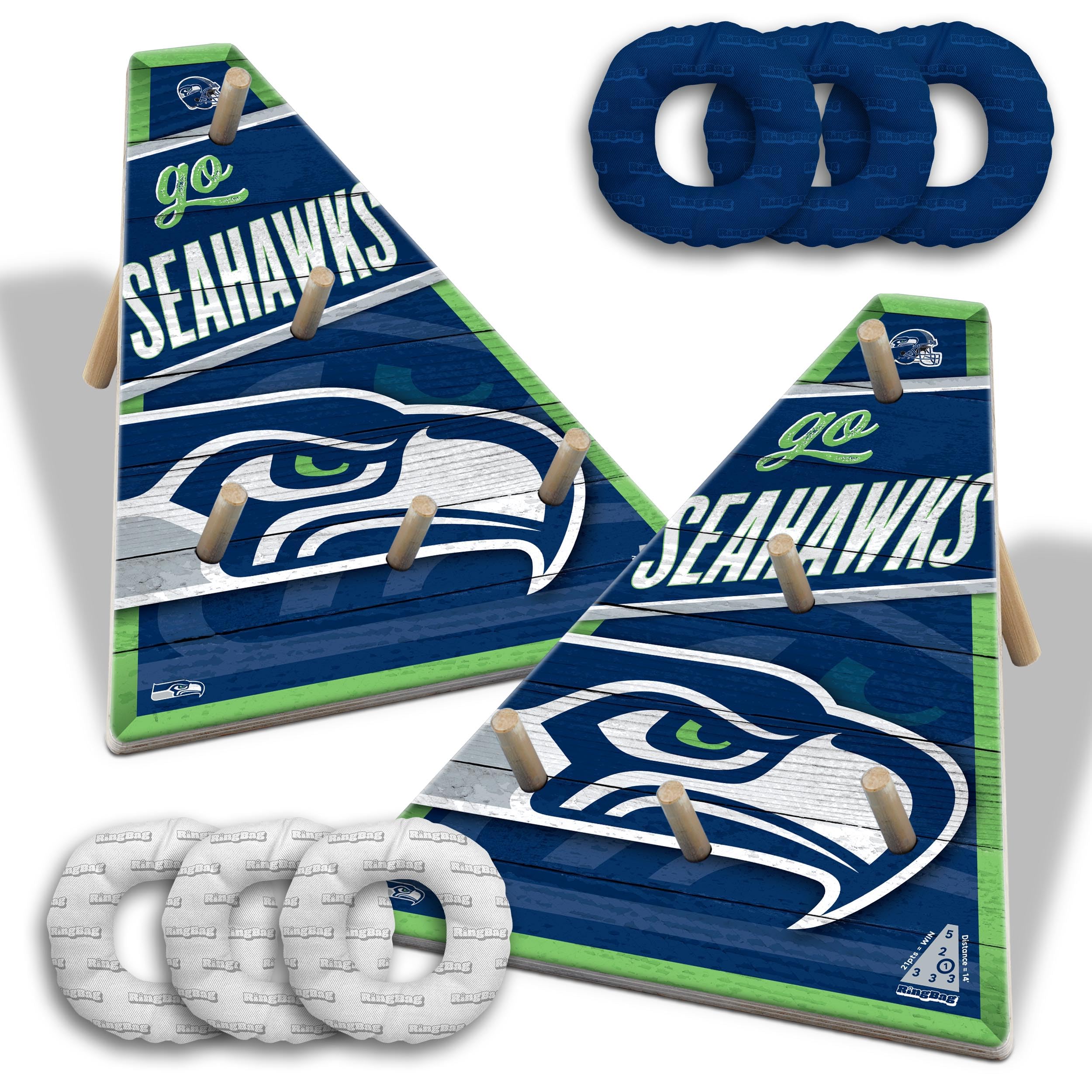 YouTheFan NFL Seattle Seahawks RingBag - Sports Collectibles, Sports Memorabilia, Sports Fan Shop, Sports Gifts