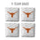 YouTheFan NCAA Texas Longhorns Cornhole Bags - 4PK - White - Sports Collectibles, Sports Memorabilia, Sports Fan Shop, Sports Gifts