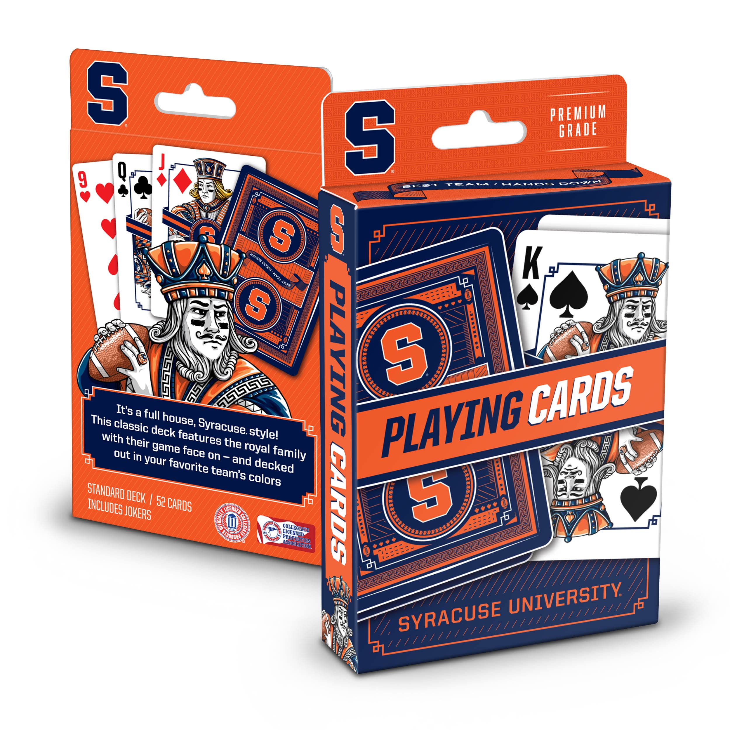 YouTheFan NCAA Syracuse Orange Classic Series Playing Cards - Sports Collectibles, Sports Memorabilia, Sports Fan Shop, Sports Gifts