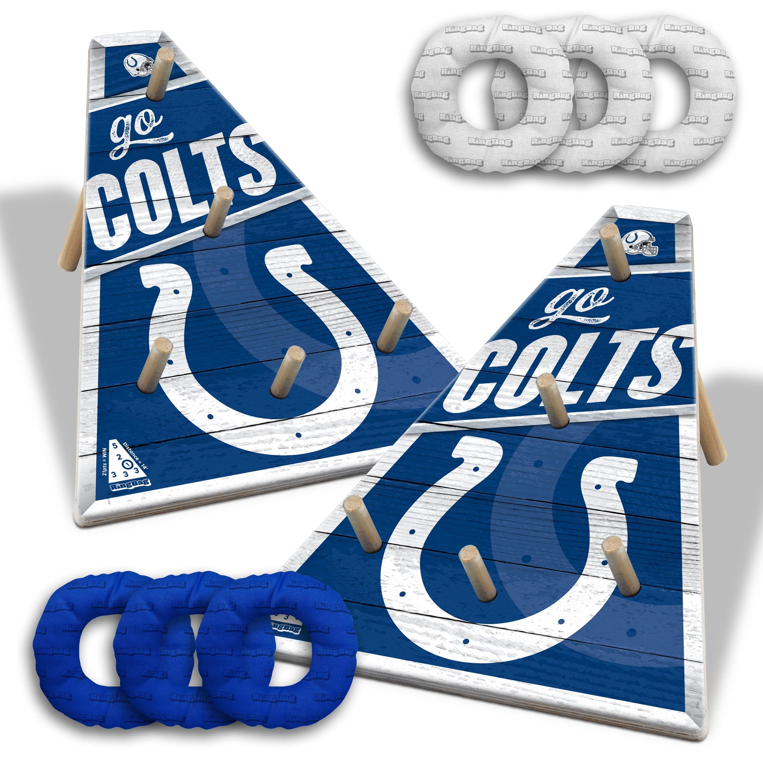 YouTheFan NFL Indianapolis Colts RingBag - Sports Collectibles, Sports Memorabilia, Sports Fan Shop, Sports Gifts
