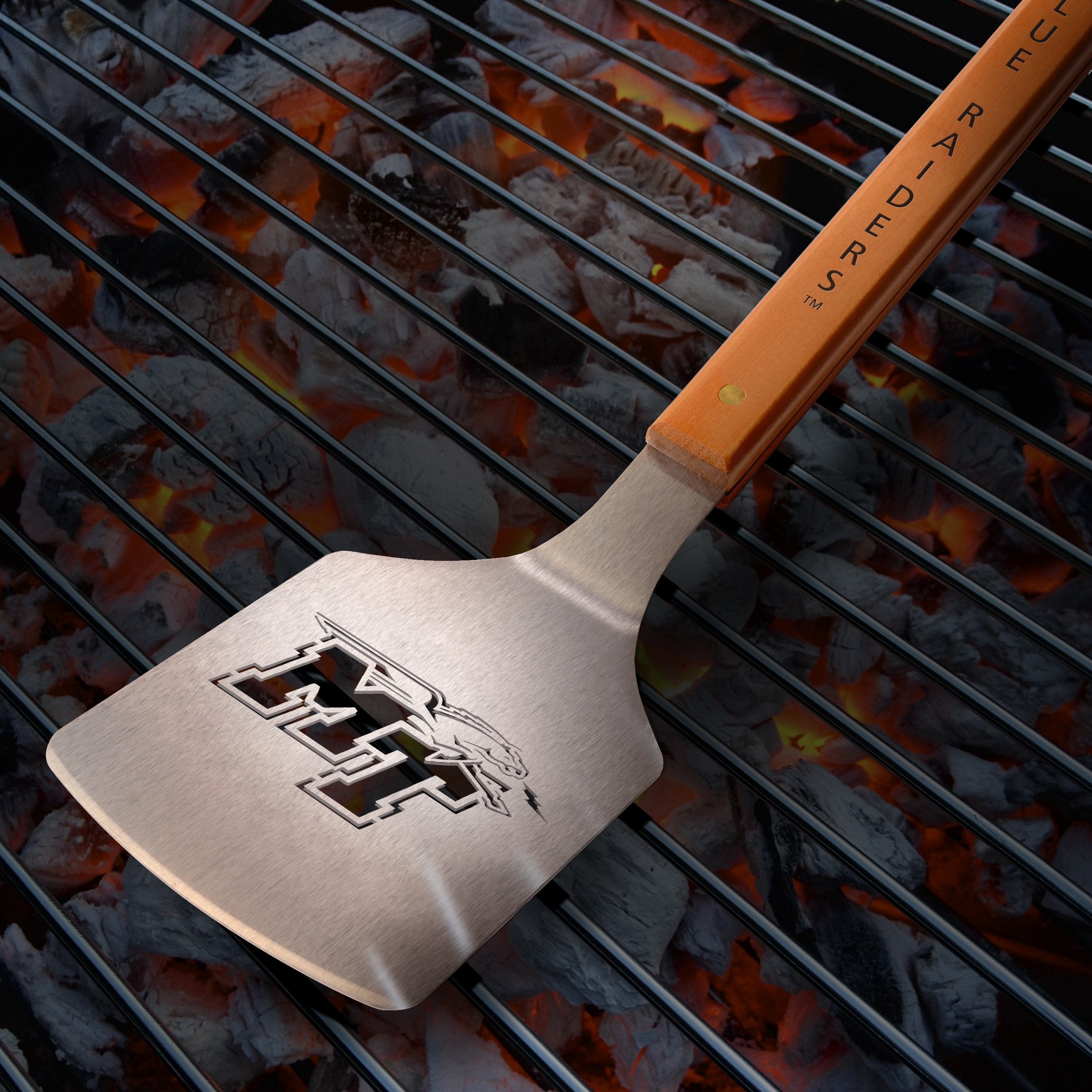 NCAA Midde Tennessee State Classic Series Sportula Stainless Steel Grilling Spatula - Sports Collectibles, Sports Memorabilia, Sports Fan Shop, Sports Gifts