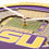 YouTheFan NCAA LSU Tigers 3D StadiumView Clock - Sports Collectibles, Sports Memorabilia, Sports Fan Shop, Sports Gifts