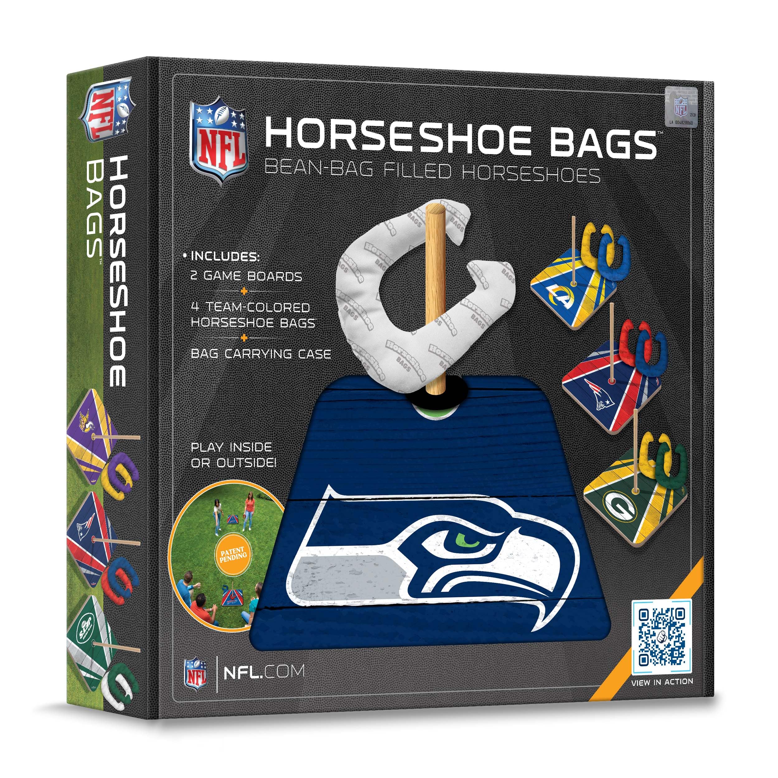 YouTheFan NFL Seattle Seahawks Horseshoe Bags Game - Sports Collectibles, Sports Memorabilia, Sports Fan Shop, Sports Gifts