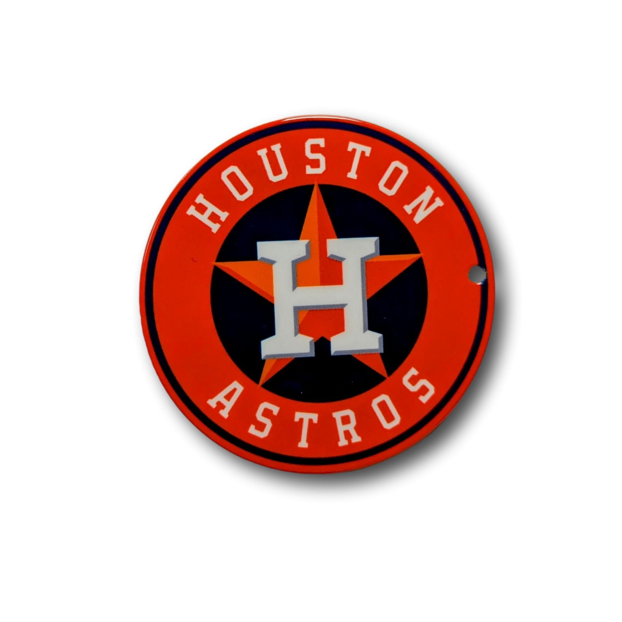 Houston Astros Steel Super Magnet- Orange