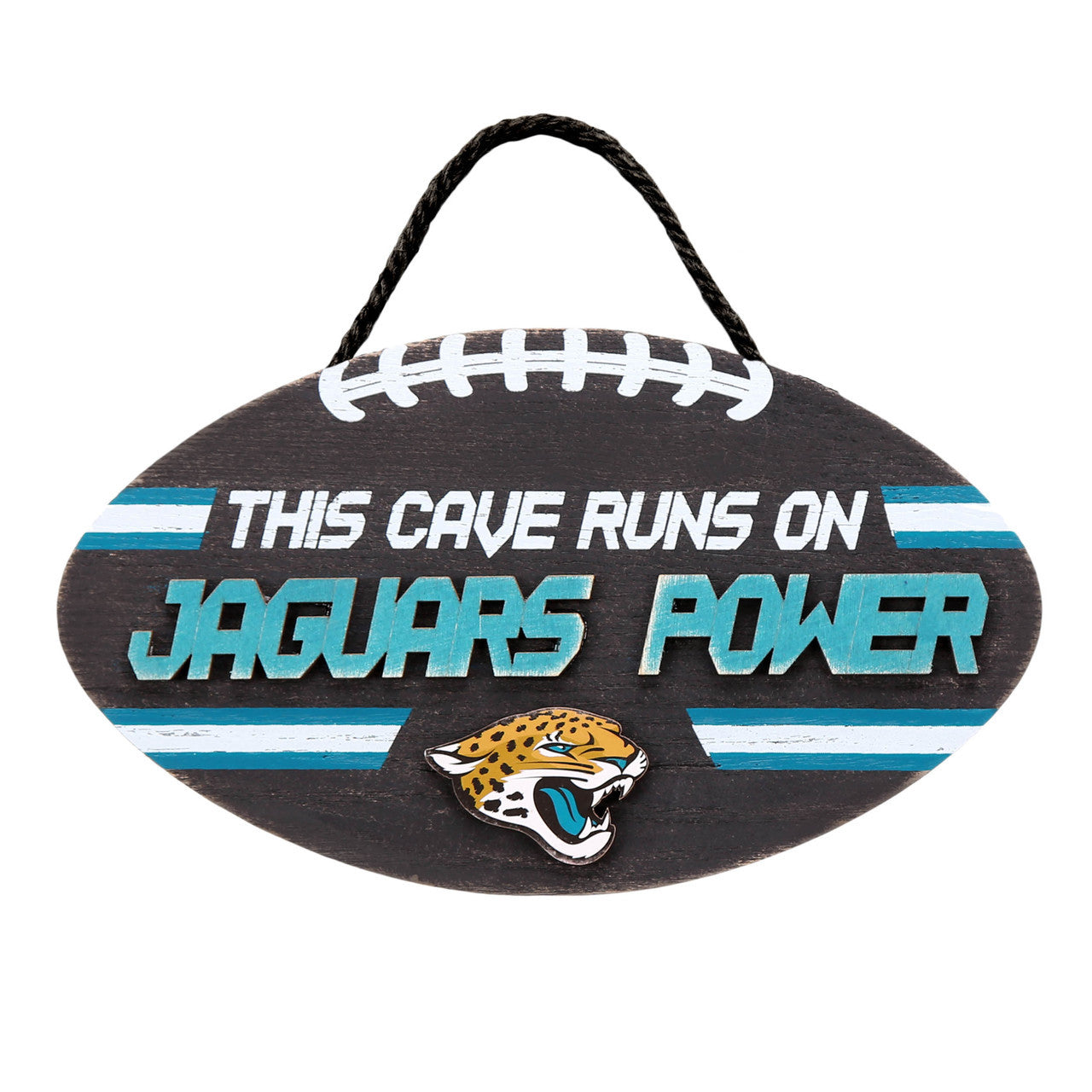 Jacksonville Jaguars Sign Wood Football Power Design - Sports Collectibles, Sports Memorabilia, Sports Fan Shop, Sports Gifts