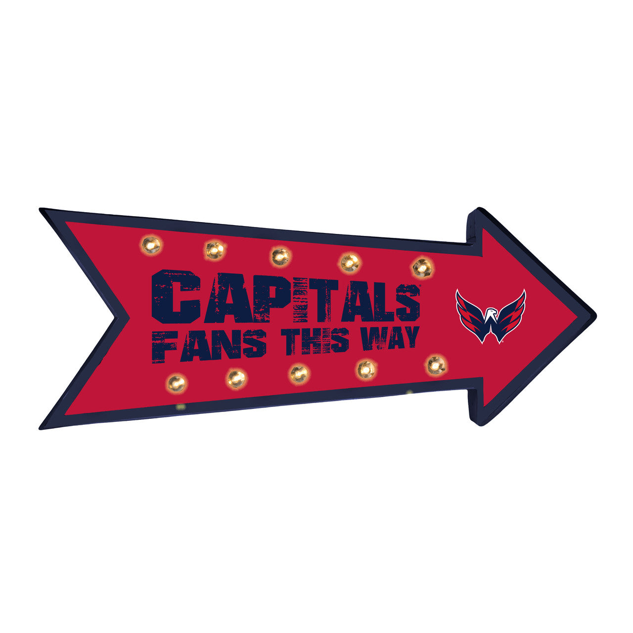 Washington Capitals Sign Running Light Marquee - Sports Collectibles, Sports Memorabilia, Sports Fan Shop, Sports Gifts