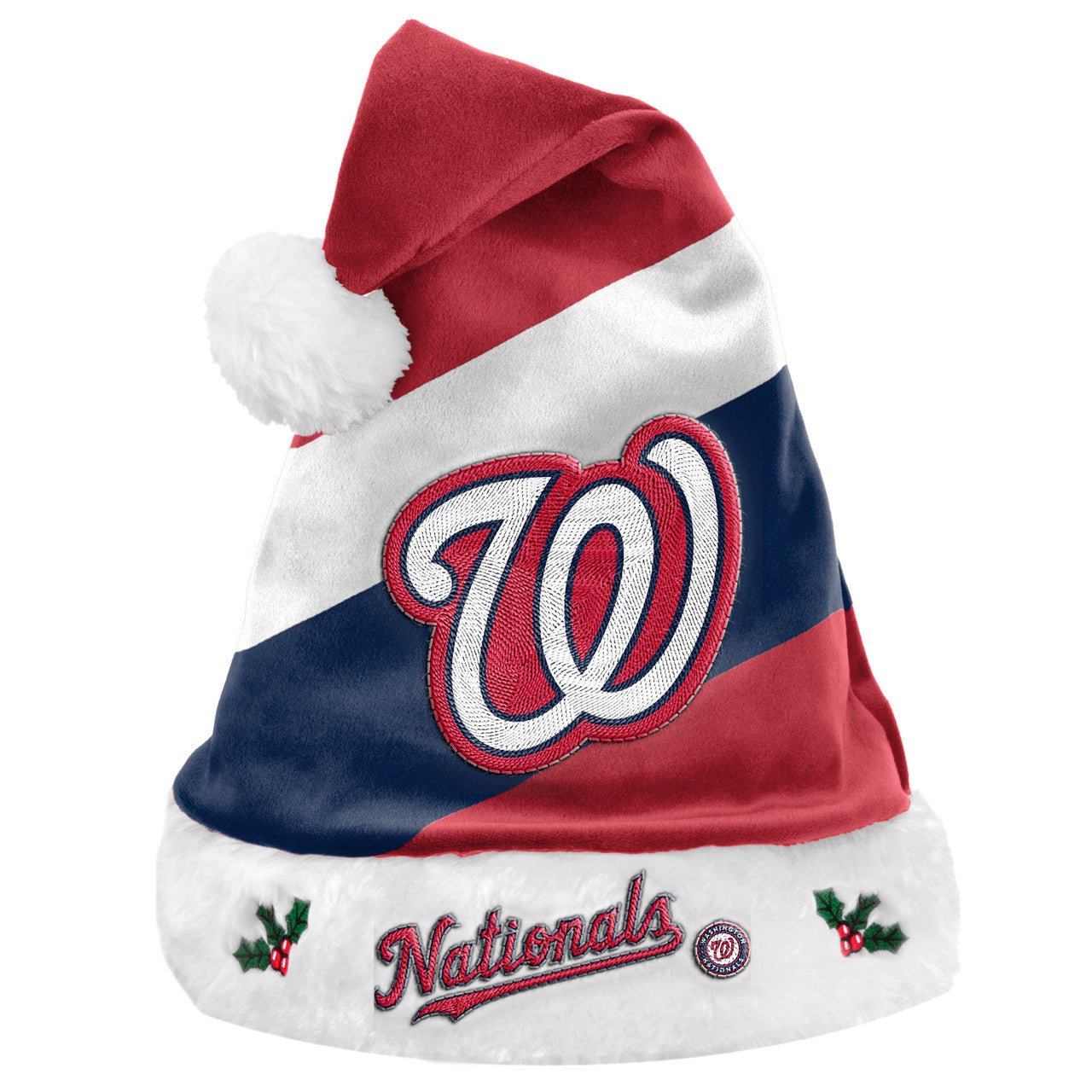 Washington Nationals Santa Hat Basic - Special Order - Sports Collectibles, Sports Memorabilia, Sports Fan Shop, Sports Gifts
