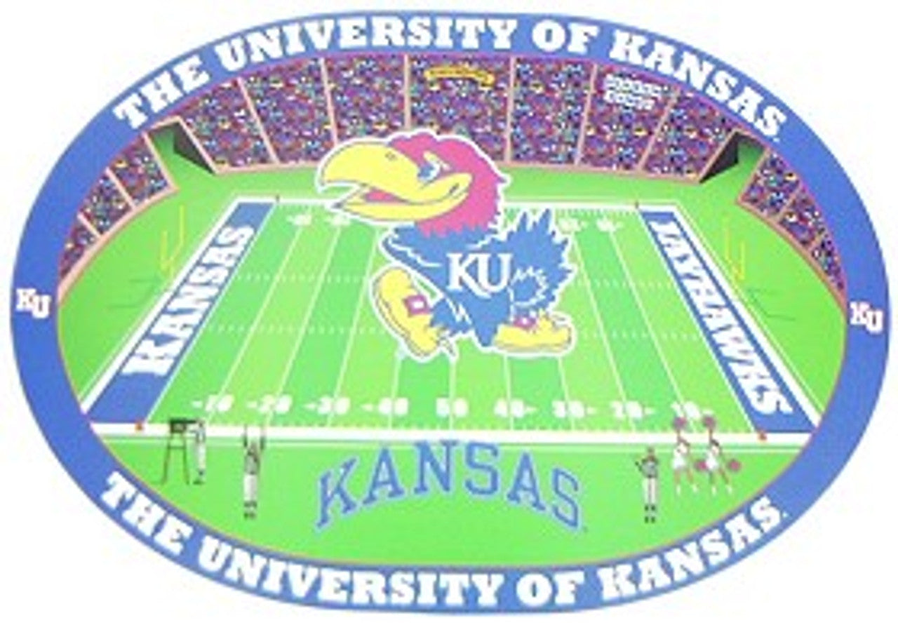 Kansas Jayhawks Placemats Set of 4 CO - Sports Collectibles, Sports Memorabilia, Sports Fan Shop, Sports Gifts