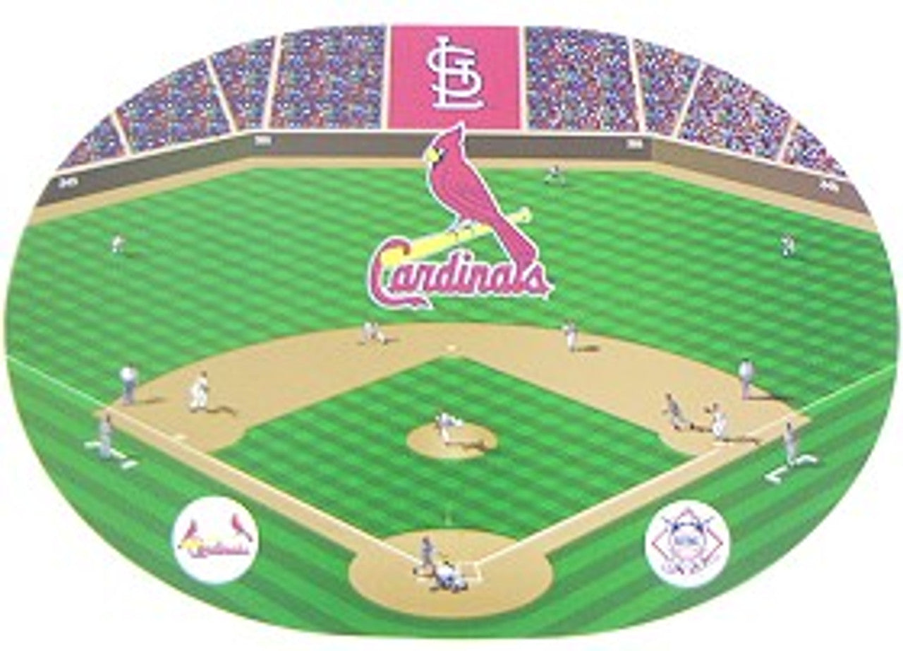 St. Louis Cardinals Placemats Set of 4 CO - Sports Collectibles, Sports Memorabilia, Sports Fan Shop, Sports Gifts
