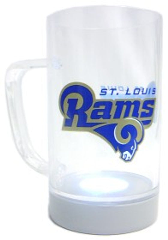St. Louis Rams Mug Glow Style CO - Sports Collectibles, Sports Memorabilia, Sports Fan Shop, Sports Gifts