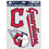 Cleveland Indians Decal Multi Use Fan 3 Pack Special Order - Sports Collectibles, Sports Memorabilia, Sports Fan Shop, Sports Gifts